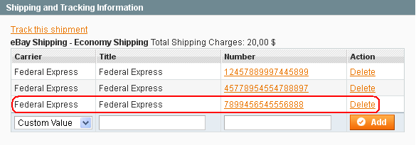 Economy Shipping Ebay